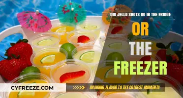 Chill or Freeze? The Great Jello Shot Debate