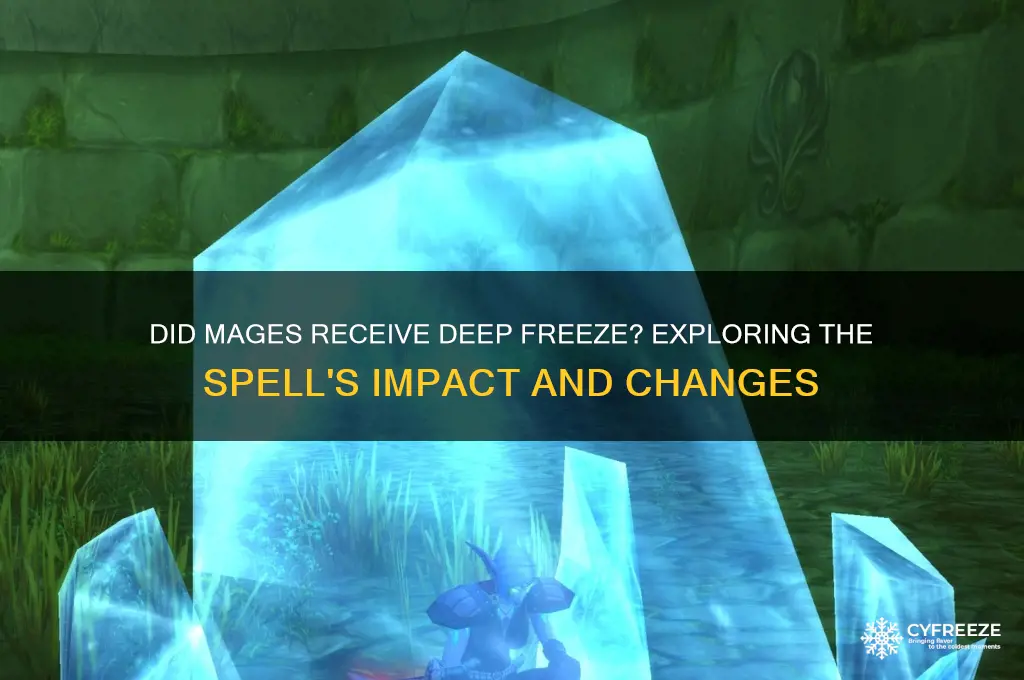 did mages get deep freeze