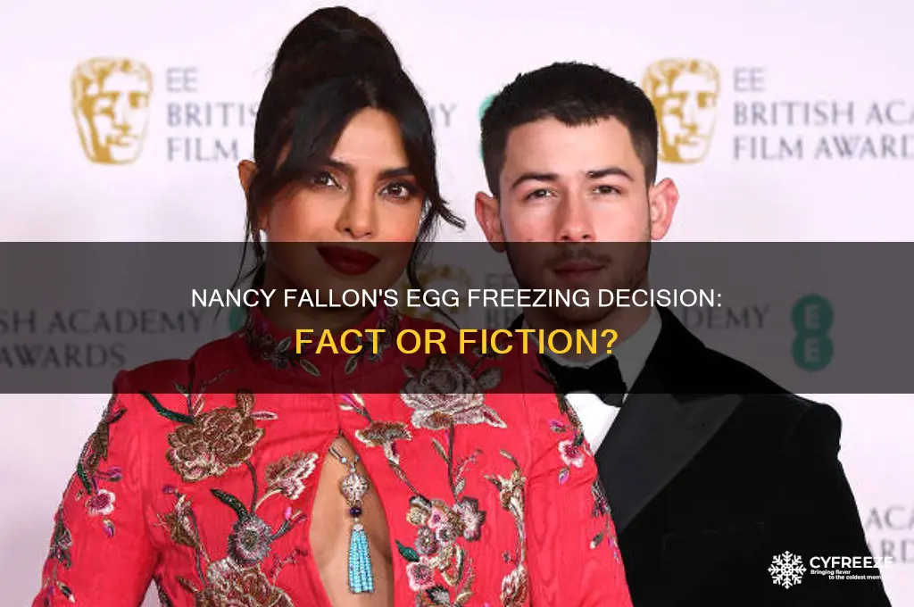 did nancy fallon freeze her eggs