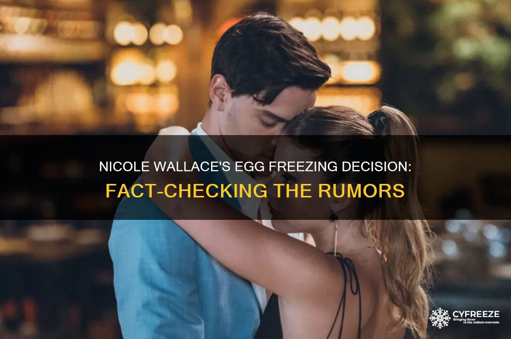 did nicole wallace freeze her eggs
