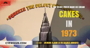 Velvet Freeze's 1973 Ice Cream Cakes: A Sweet Nostalgia Trip
