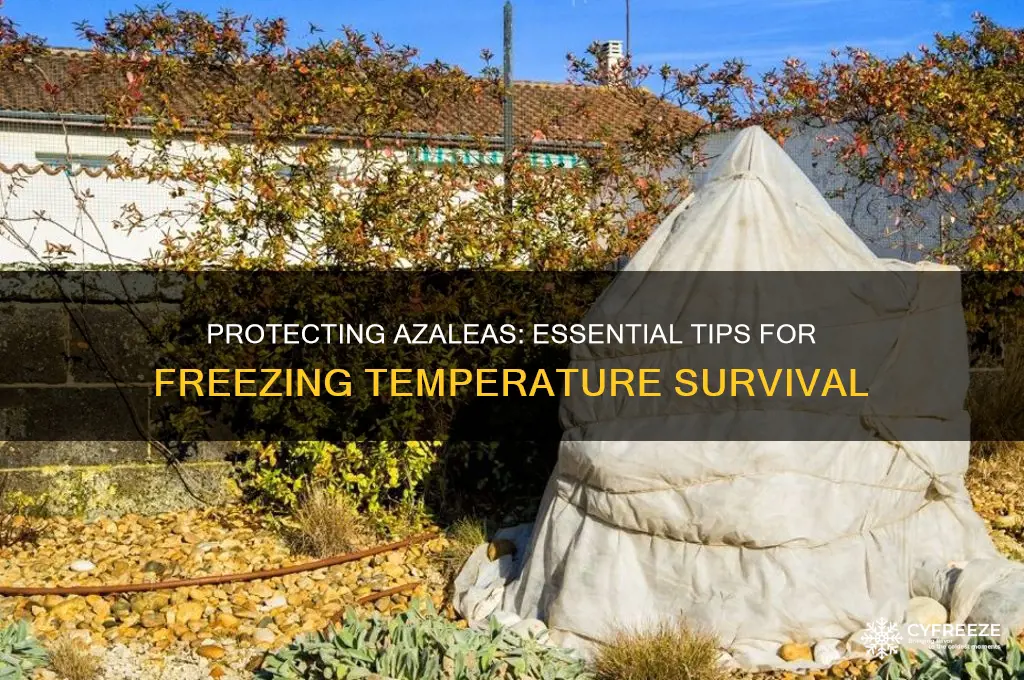 do azaleas need to be protected from freezing temperatures