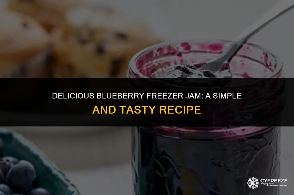 do blueberries make good freezer jam