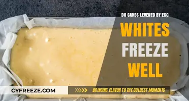 Can Egg White-Leavened Cakes Survive the Freezer? Find Out!