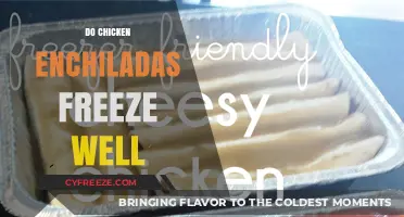 Freezing Chicken Enchiladas: A Complete Guide for Meal Prep