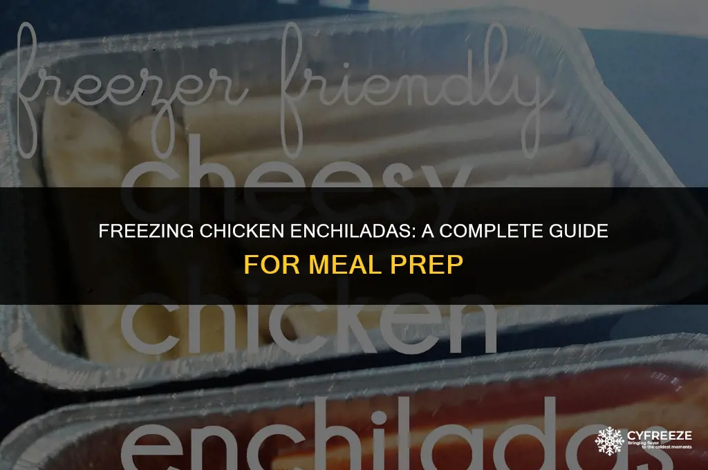 do chicken enchiladas freeze well