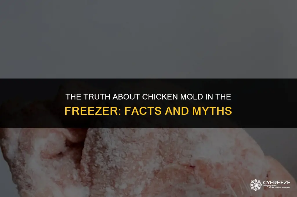 do chicken mold in freezer