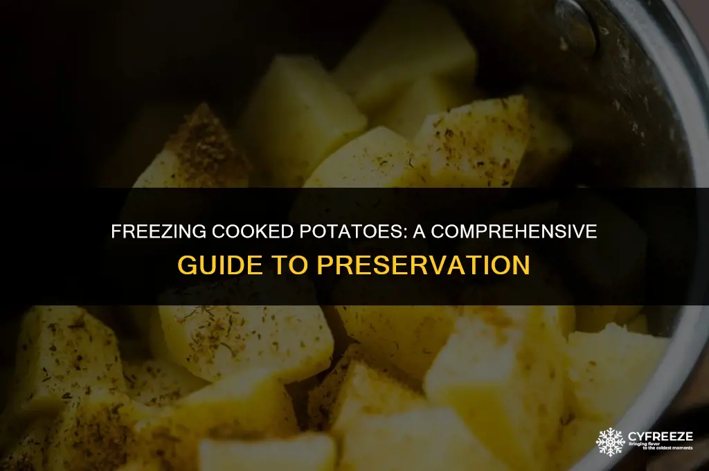 do cooked potatoes freeze well