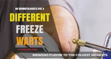 Do Dermatologists Use a Different Method to Freeze Warts?