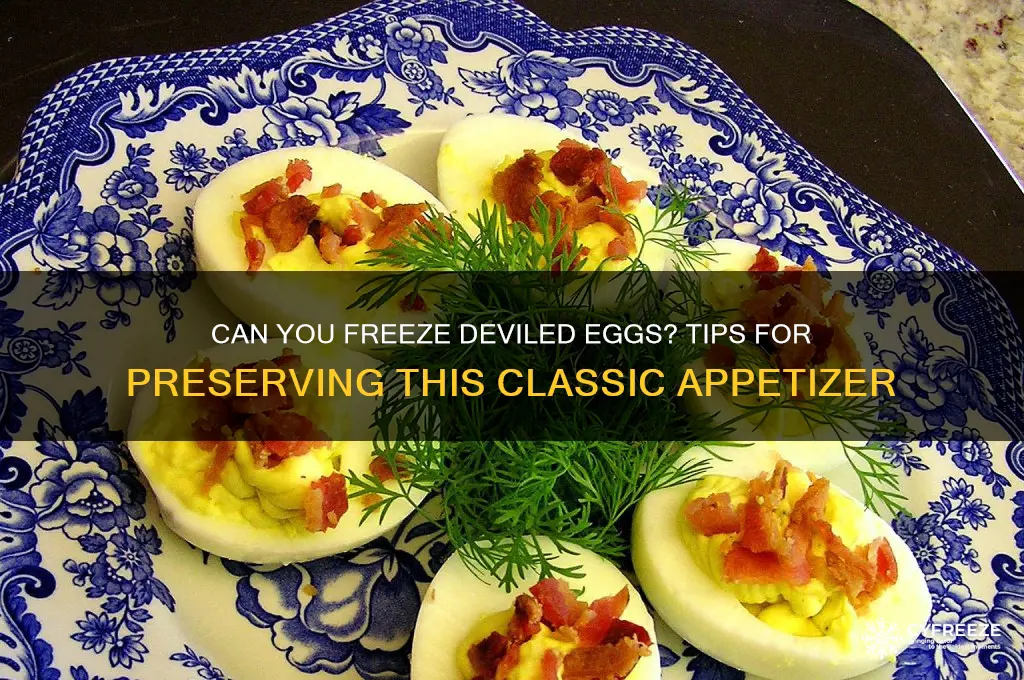 do deviled eggs freeze well