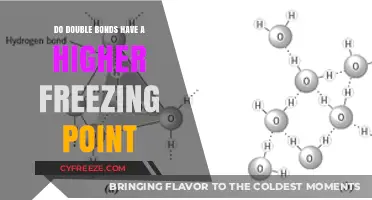 Double Bonds and Freezing Points: Unraveling the Molecular Connection