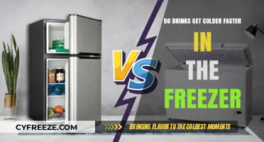 Freezer vs. Fridge: Which Cools Drinks Faster and Why?