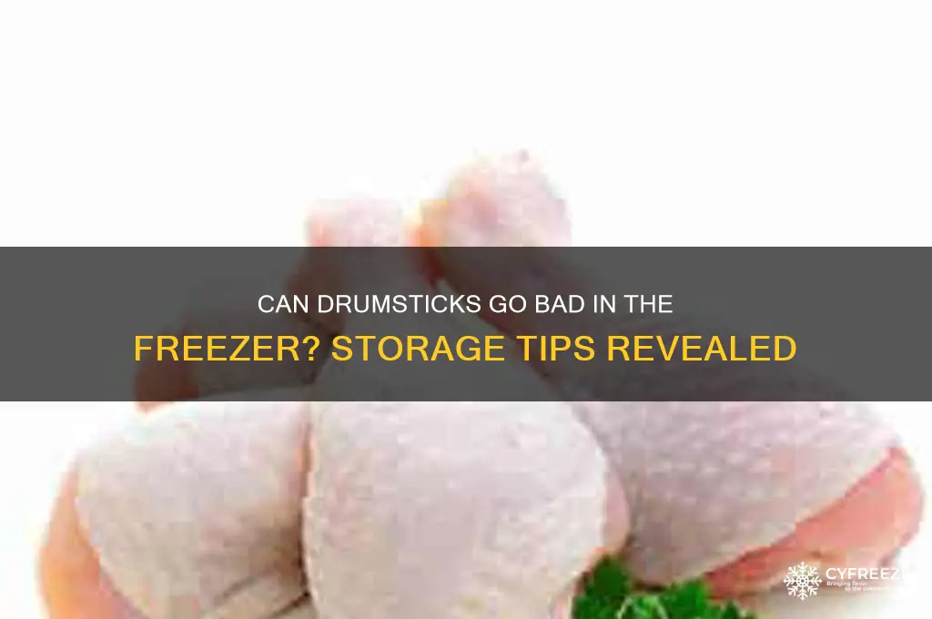 do drumsticks get bad in freezer