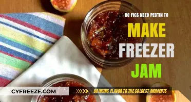 Exploring the Jam-Making Process: Do Figs Require Pectin for Freezer Jam?