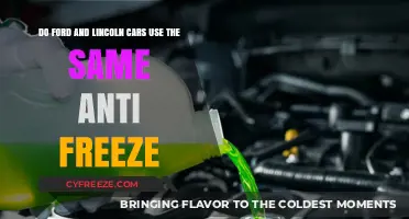 Ford vs. Lincoln: Shared Antifreeze or Different Coolants?