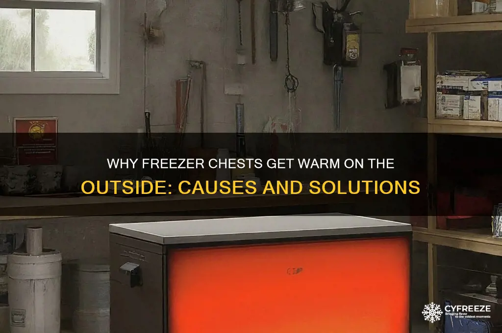 do freezer chest getting warm on the outside