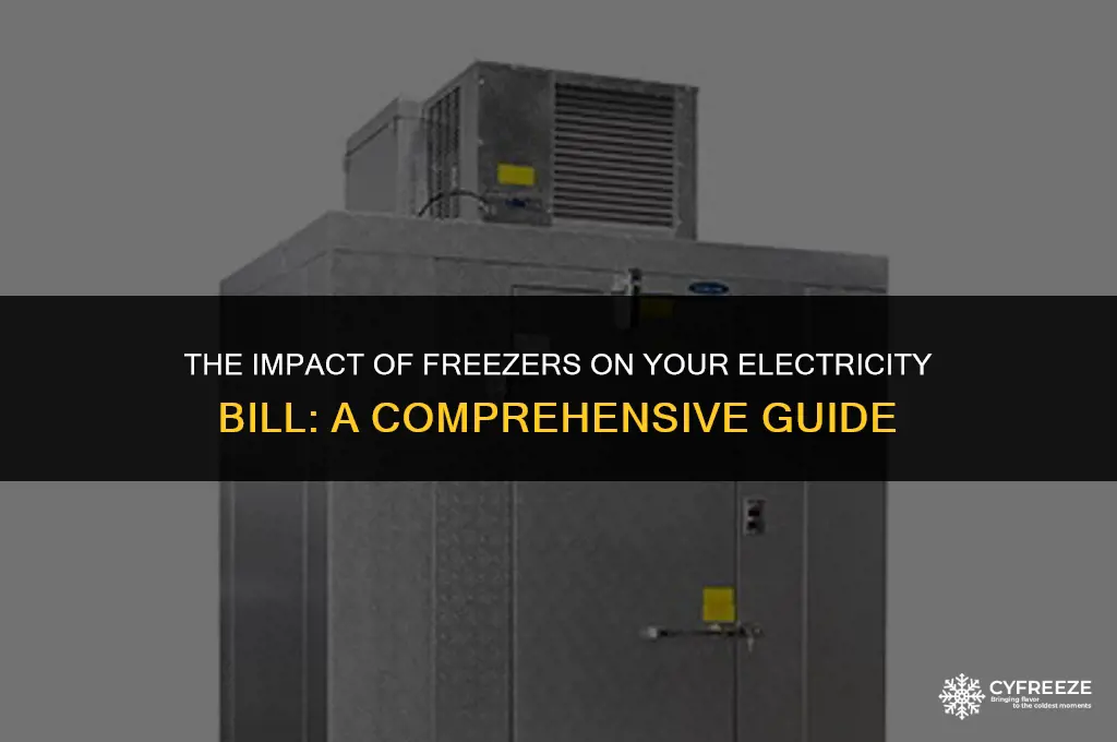 do freezer make your eletric bill more