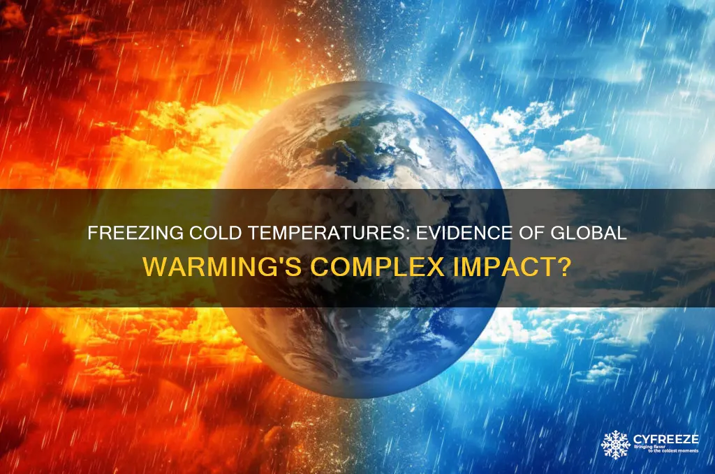 do freezing cold temperatures support global warming