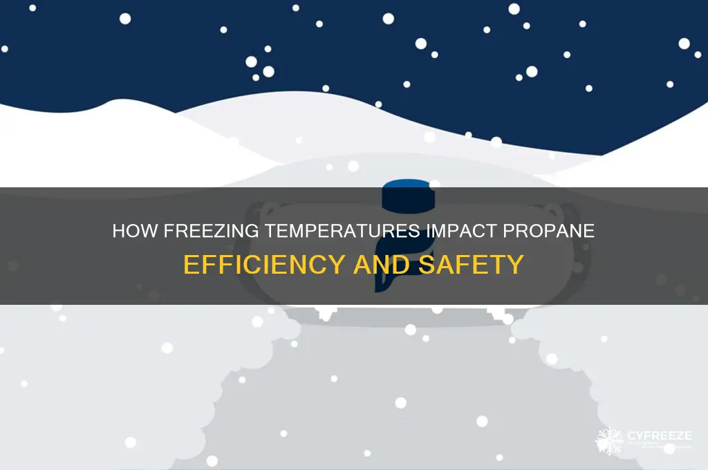 do freezing temperature affect propane