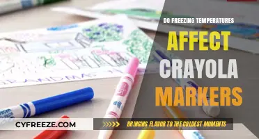 How Freezing Temperatures Impact Crayola Markers: A Creative Experiment