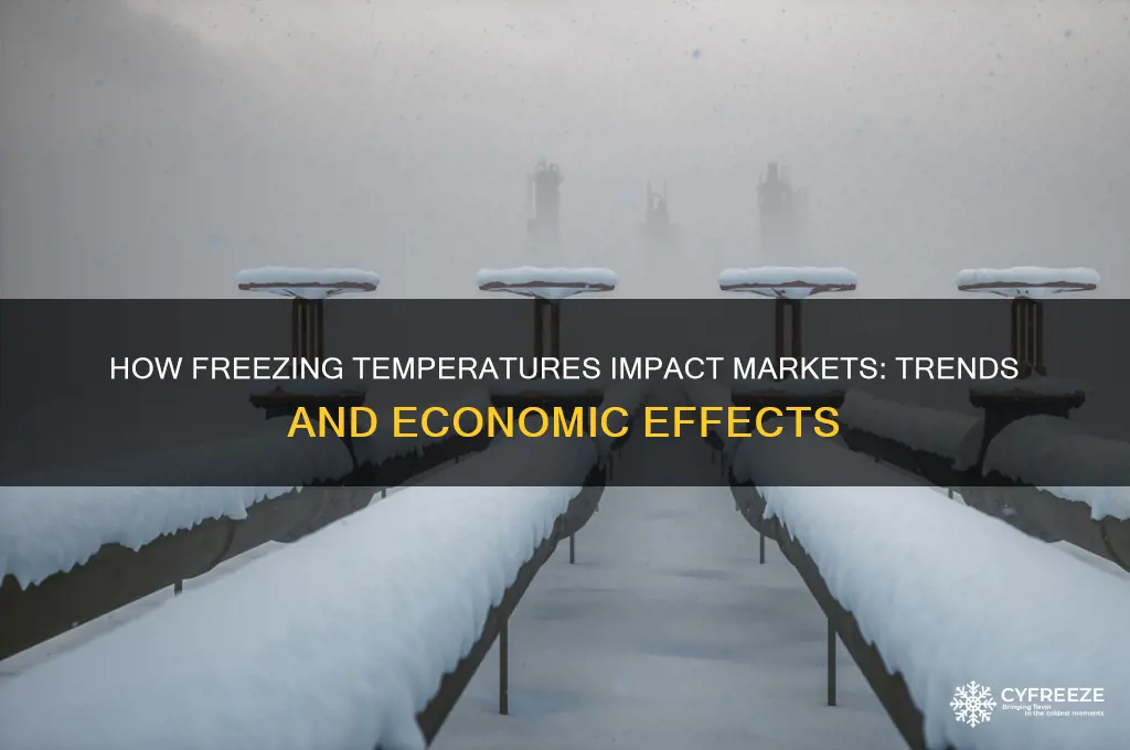 do freezing temperatures affect markerts