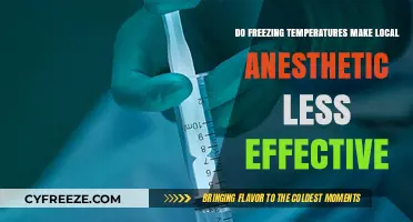 Freezing Temps: Impact on Local Anesthetic Effectiveness Explained