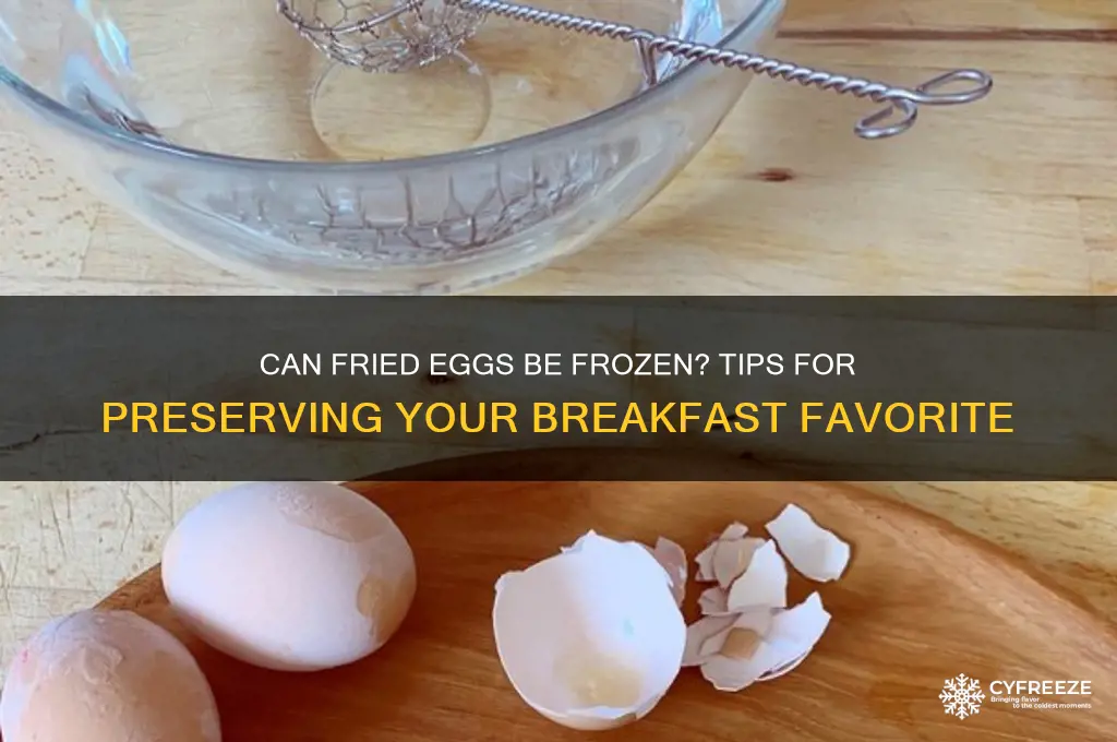 do fried eggs freeze well