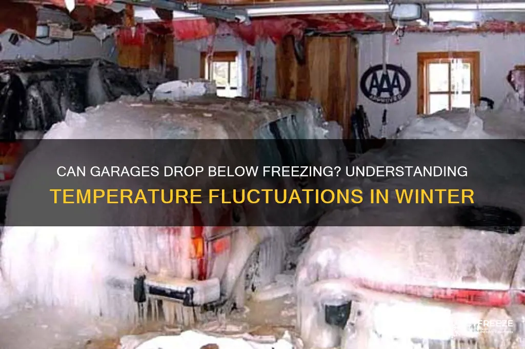 do garages get below freezing