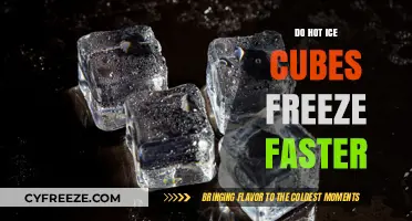 The Chilling Truth: Do Hot Ice Cubes Freeze Faster?