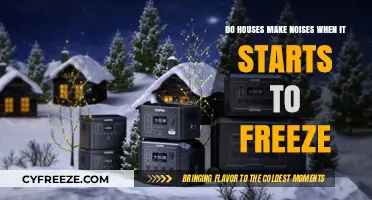Chills and Thrills: The Surprising Sounds of Freezing Houses