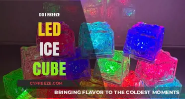 Chill Your Drinks Safely: The Truth About Freezing LED Ice Cubes