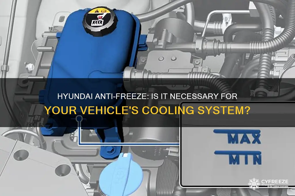 do i have to use hyundai anti freeze