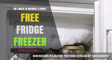 Do I Need to Defrost a Frost-Free Fridge Freezer?