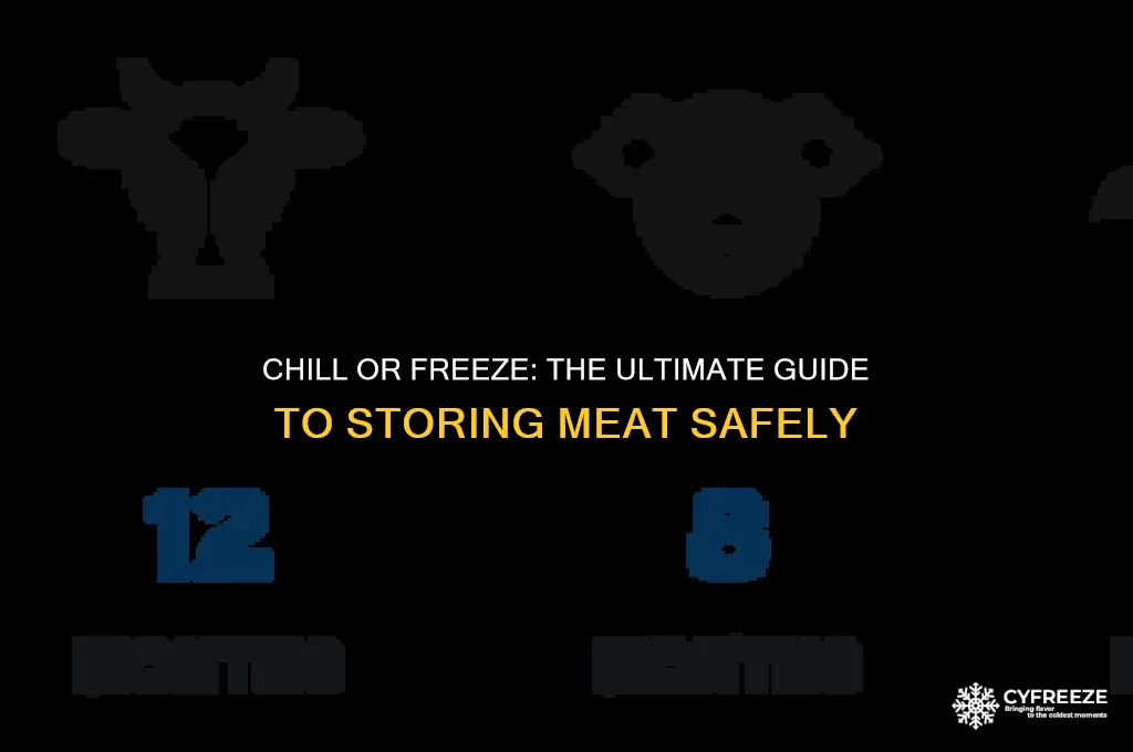 do i put meat in fridge or freezer