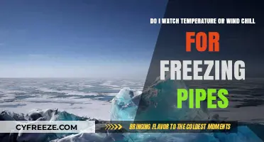 Temperature vs. Wind Chill: Which Matters Most for Freezing Pipes?