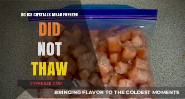 Exploring the Mystery: Do Ice Crystals Indicate a Freezer Thaw?