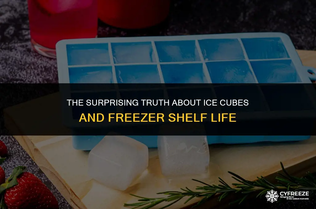 do ice cubes go bad in the freezer