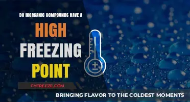 Exploring Inorganic Compounds: Understanding Their High Freezing Point Phenomenon