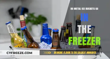 Chill Your Drinks in Style: The Metal Ice Bucket Freezer Guide