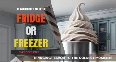 Chill or Freeze: The Great Milkshake Storage Debate