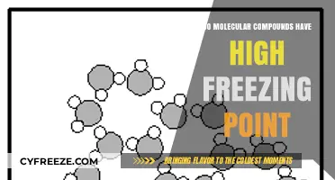 Exploring Molecular Compounds: Do They Exhibit High Freezing Points?