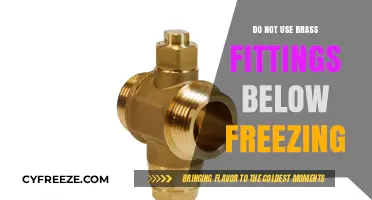 Avoid Brass Fittings in Freezing Temps: Risks and Alternatives