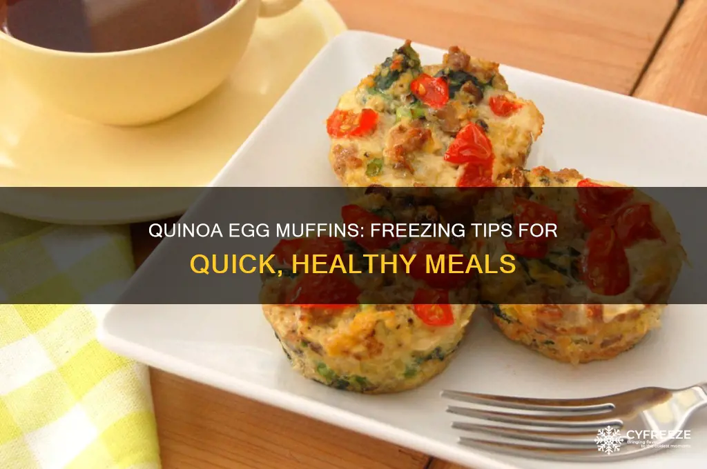 do quinoa egg muffins freeze well