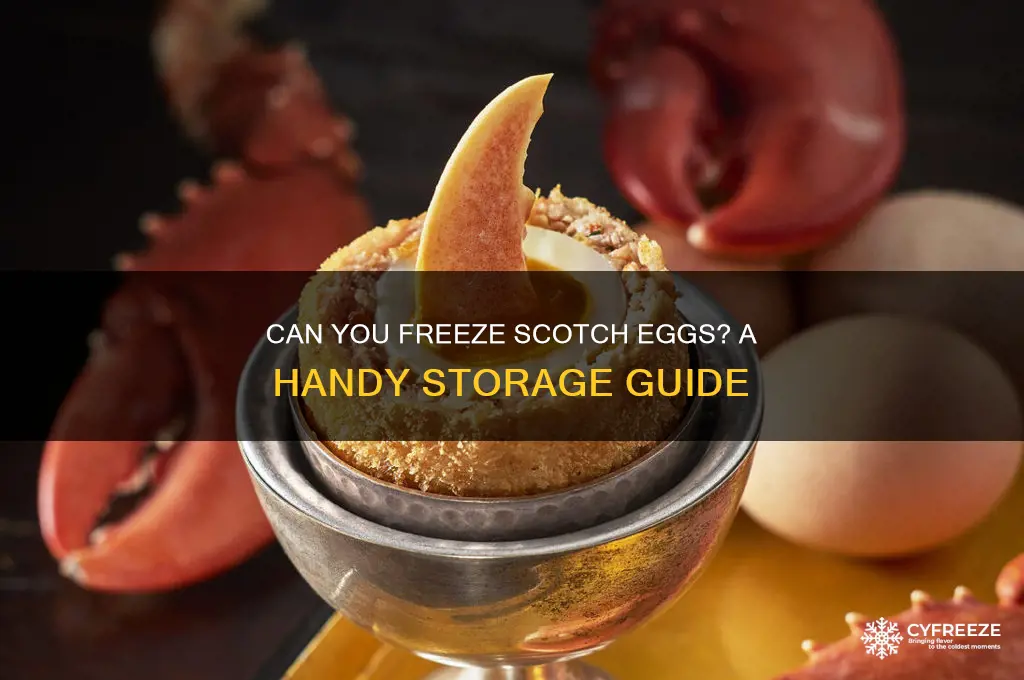 do scotch eggs freeze