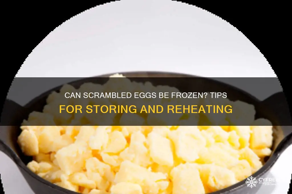 do scrambled eggs freeze well