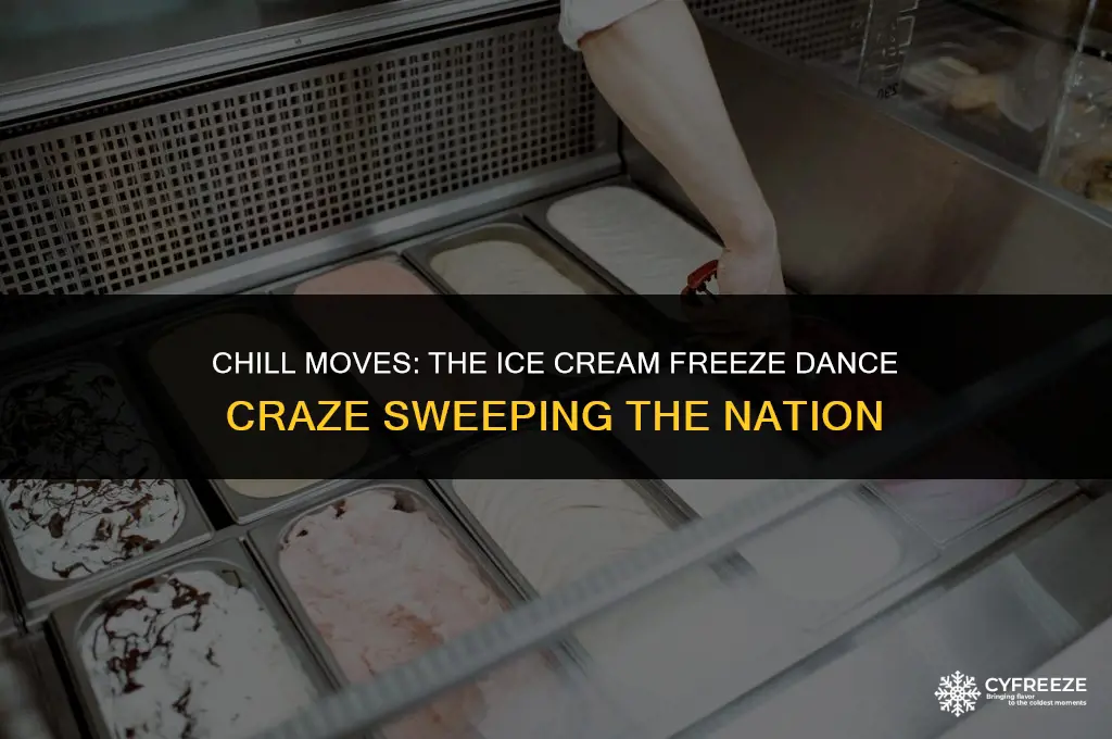 do the ice cream freeze dance