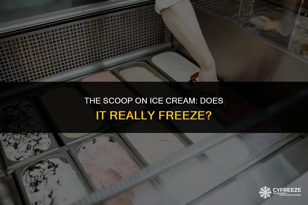 do the ice cream freeze