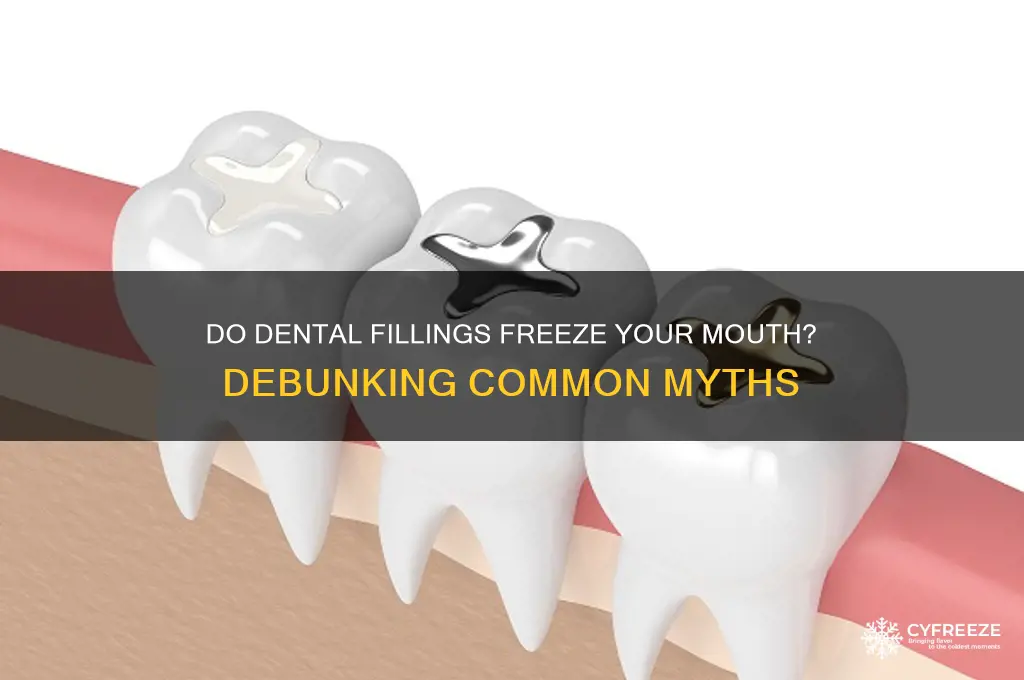 do they freeze your mouth when you get a filling