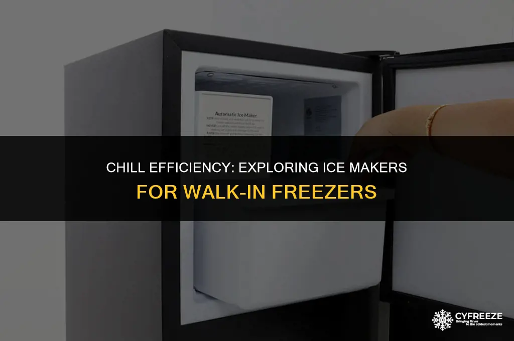 do they ma an ice maker for walk in freezer