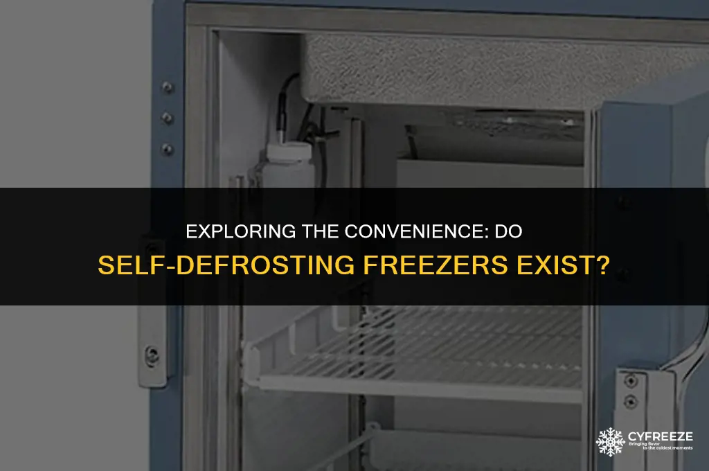 do they make a self defrosting freezer